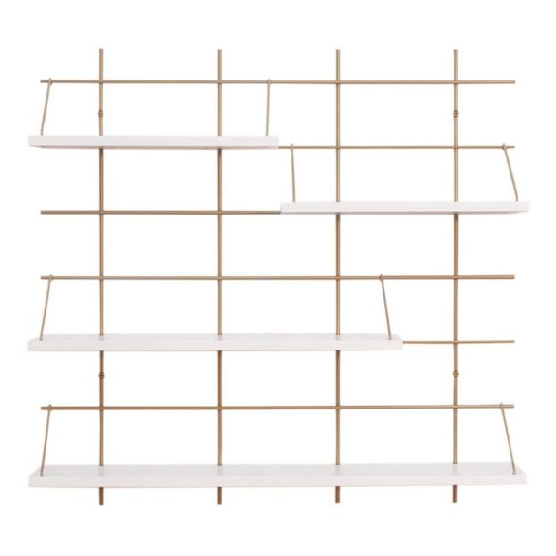 Etagère 7 Louison base laiton-product