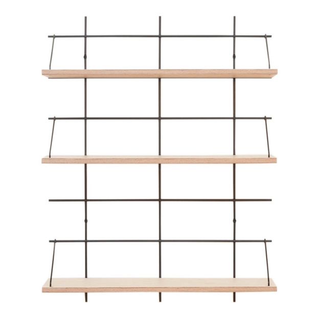 Etagère 2 Celeste base noire-product