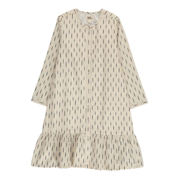 Robe Boutonnée Ikat Plumetis Fanny-product