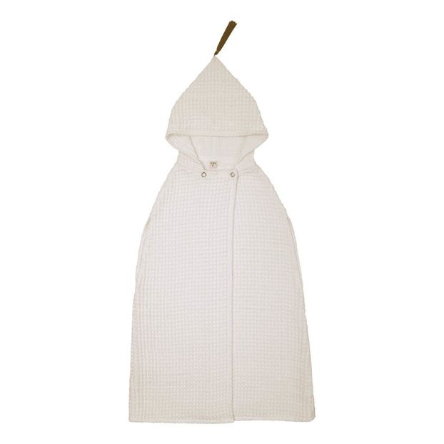 Peignoir poncho enfant en coton bio-product