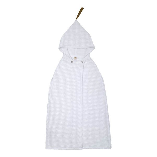 Peignoir poncho enfant en coton bio-product