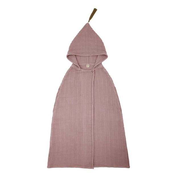 Peignoir poncho enfant en coton bio-product