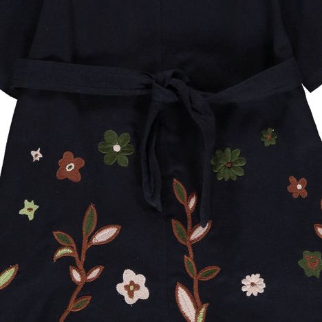Belsay Embroidered Flower Dress-product