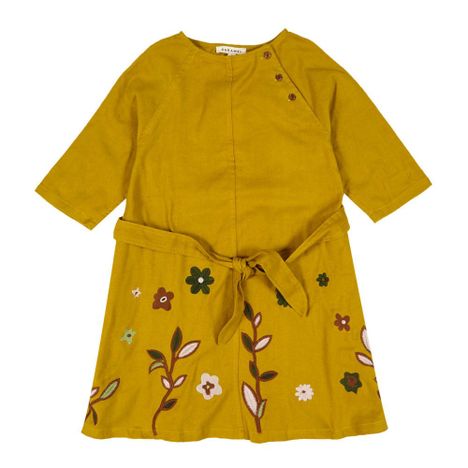 Belsay Embroidered Flower Dress-product
