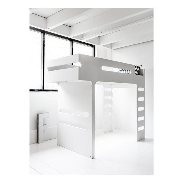 Lit mezzanine double échelle Funk bed-product