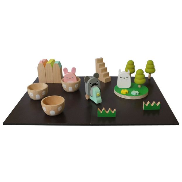 Noodoll x Kiko+ Wooden Magnet Game - Set of 21 Pieces-product