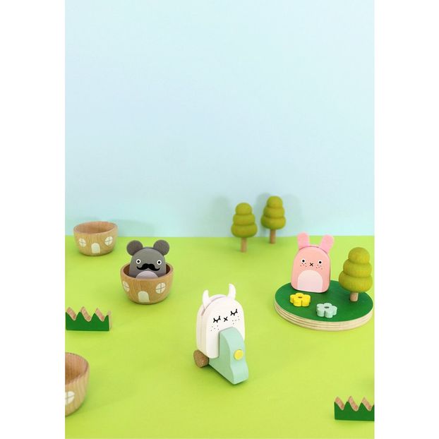 Noodoll x Kiko+ Wooden Magnet Game - Set of 21 Pieces-product