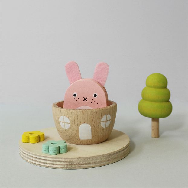 Noodoll x Kiko+ Wooden Magnet Game - Set of 21 Pieces-product