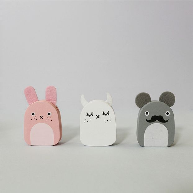 Noodoll x Kiko+ Wooden Magnet Game - Set of 21 Pieces-product