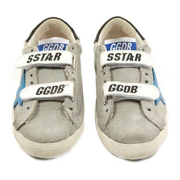 Star Leather Velcro Trainers-product