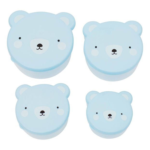 Lunch Box Ourson - Set de 4 boîtes-product