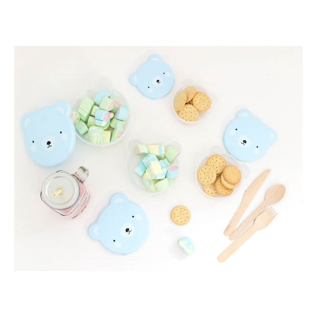 Lunch Box Ourson - Set de 4 boîtes-product