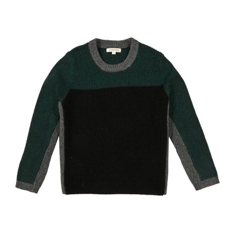 Greystoke Tricolour Angora Cashmere Wool Jumper-product
