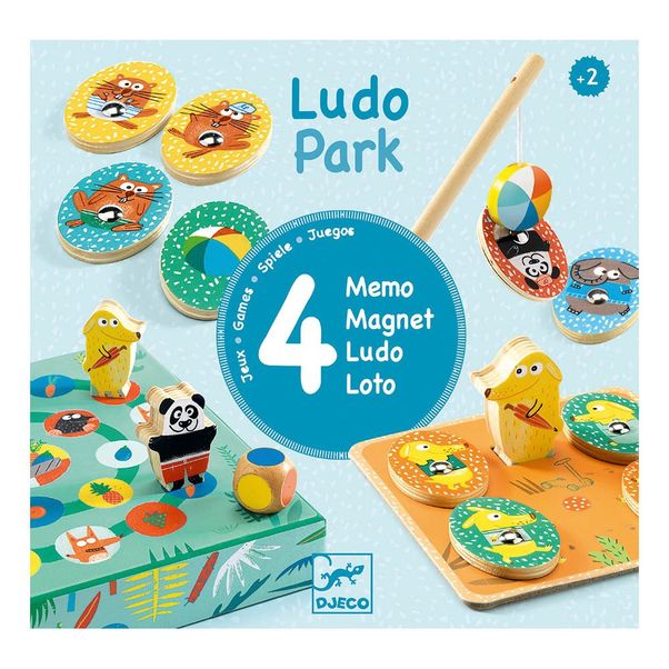 Ludopark First Learning - Set of 4 Games-product