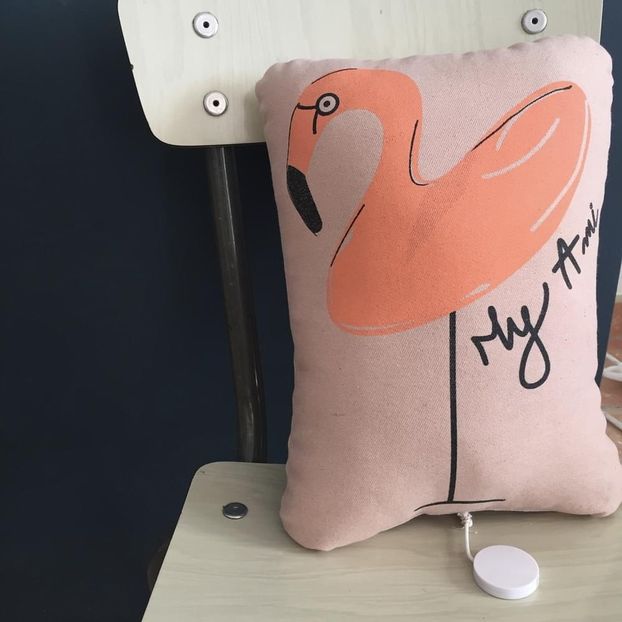 Spieluhr Winter Garden Flamingo -product