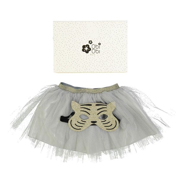 Tiger Mask and Mesh Tutu Dressing Up Set-product
