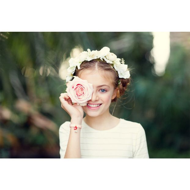 Flower Crown and Mesh Tutu Dressing Up Set-product
