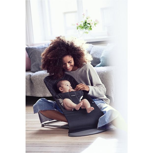 Bliss Quilted Cotton Baby Bouncer-product