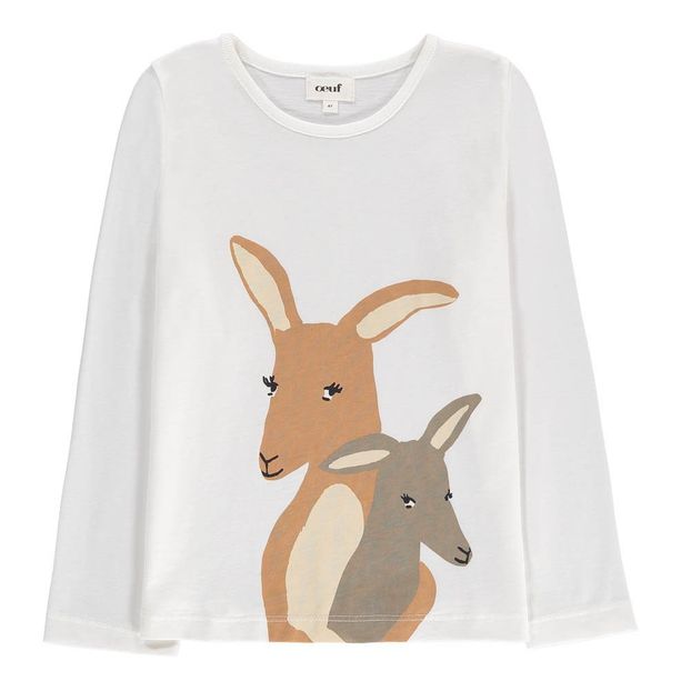 Exclusivité Œuf x Smallable T-shirt Coton Bio Kangourous-product