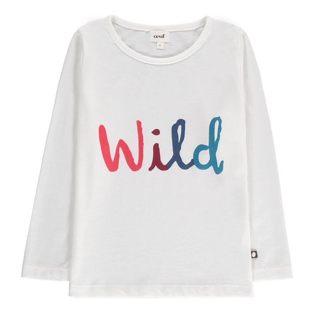 Exclusivité Œuf x Smallable T-shirt Coton Bio Wild-product
