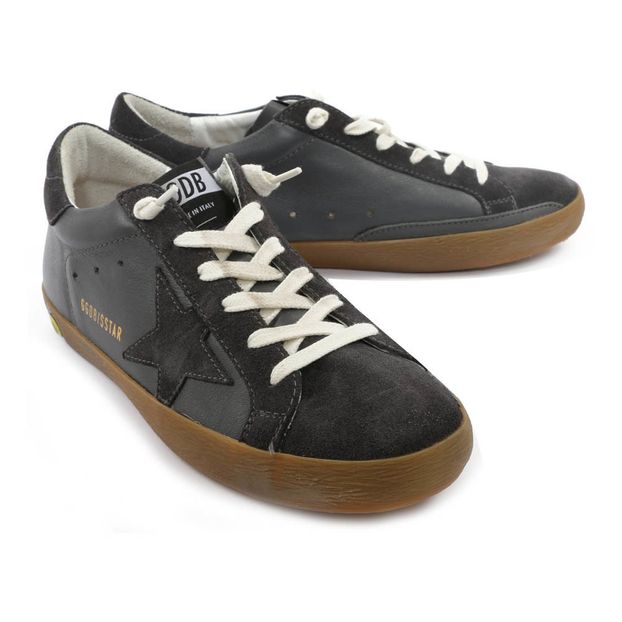Superstar Star Leather Trainers-product