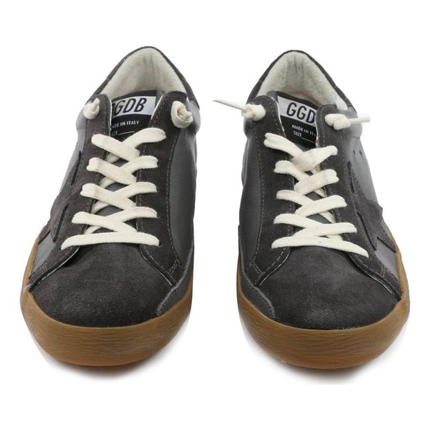 Superstar Star Leather Trainers-product