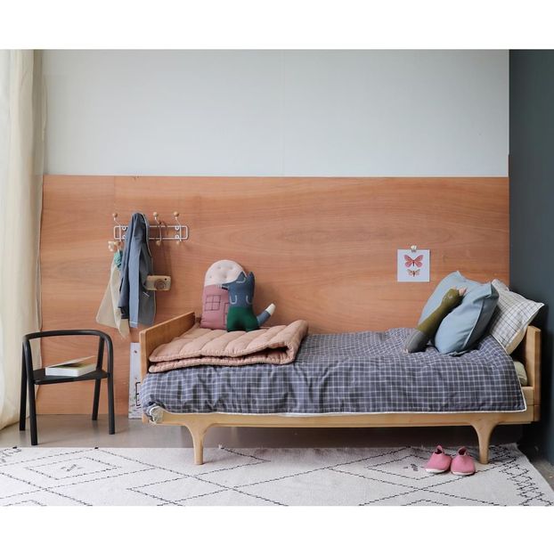 Couverture matelassé brodée main en coton-product
