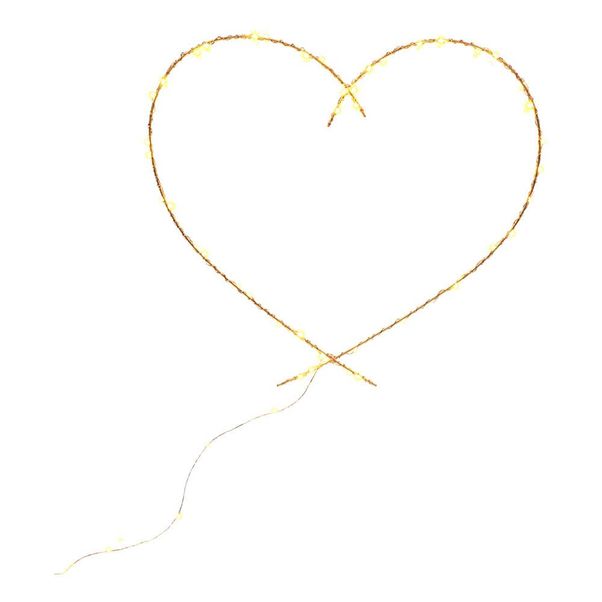 Heart-shaped light-product