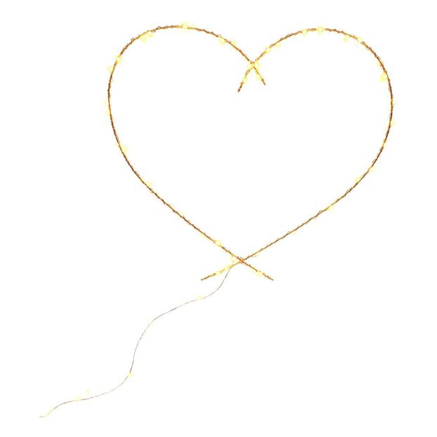 Heart-shaped light-product