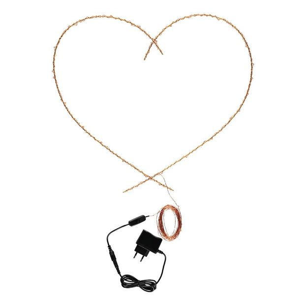 Heart-shaped light-product