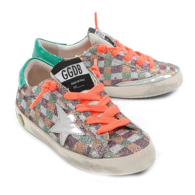 Zapatillas Paillettes Cuadros-product