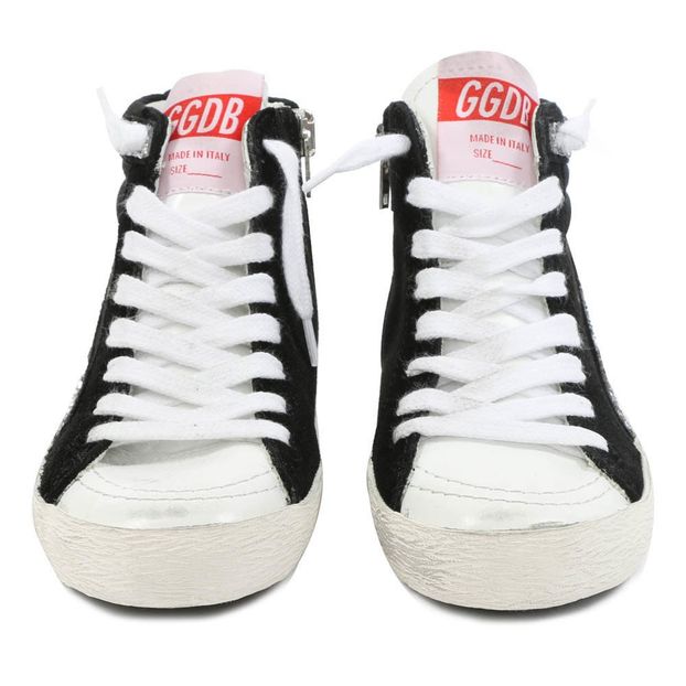 Slide Glitter Zip-Up Trainers-product