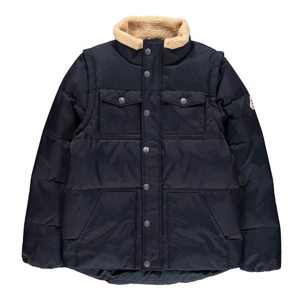 Blouson Bi-Matières Col Façon Mouton Thibault-product