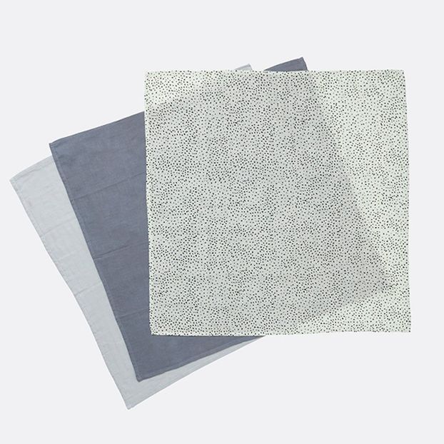 Langes en mousseline - Set de 3-product
