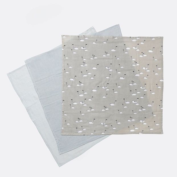 Fasce in mussola di cotone - Confezione da 3-product