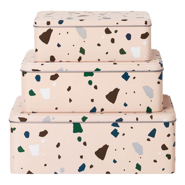 Boîtes Terrazzo - Set de 3-product