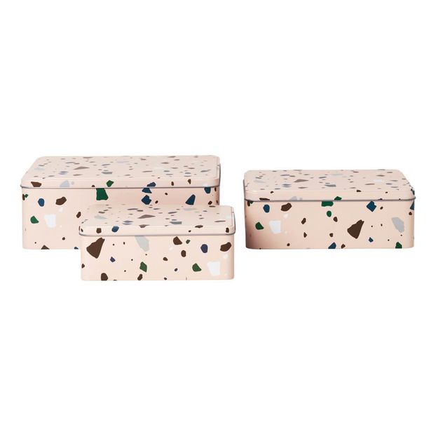 Boîtes Terrazzo - Set de 3-product