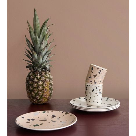 Terrazzo Bamboo Cup-product