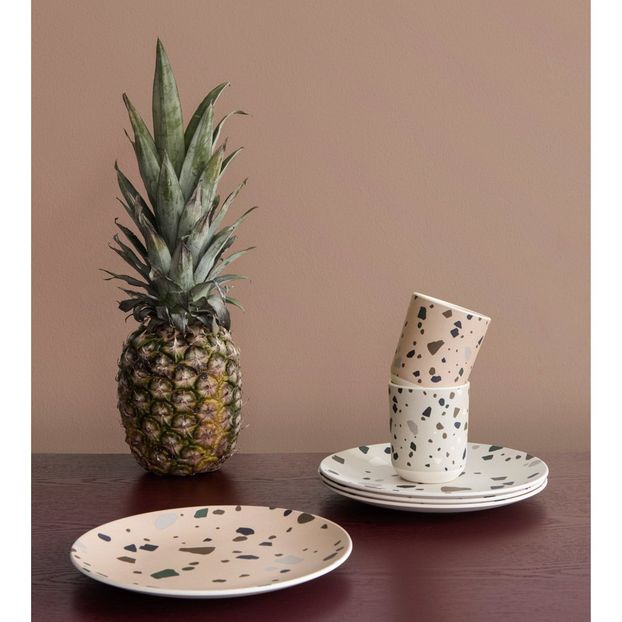 Tasse en bambou Terrazzo-product