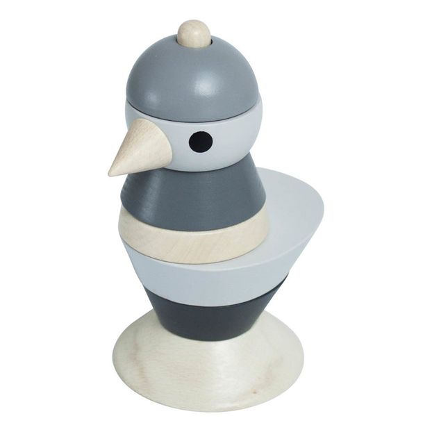 Wooden Bird Stacking Game-product