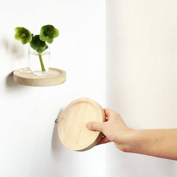Vide-poche Balcon en hêtre, Inga Sempé-product