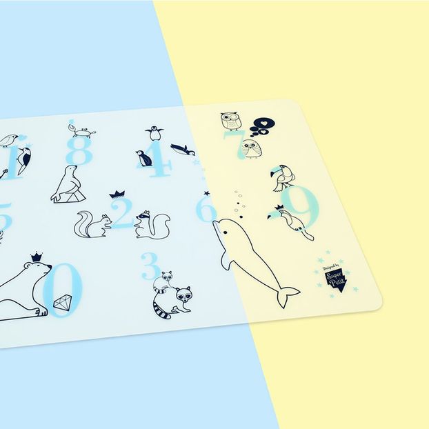 Table Colouring Set with 5 Pens and Compter avec Surpetit Bracelet-product