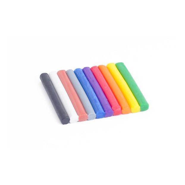 Rainbow Organic Beeswax Modelling Clay - 10 Colours-product