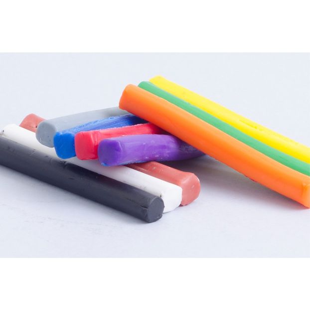 Rainbow Organic Beeswax Modelling Clay - 10 Colours-product