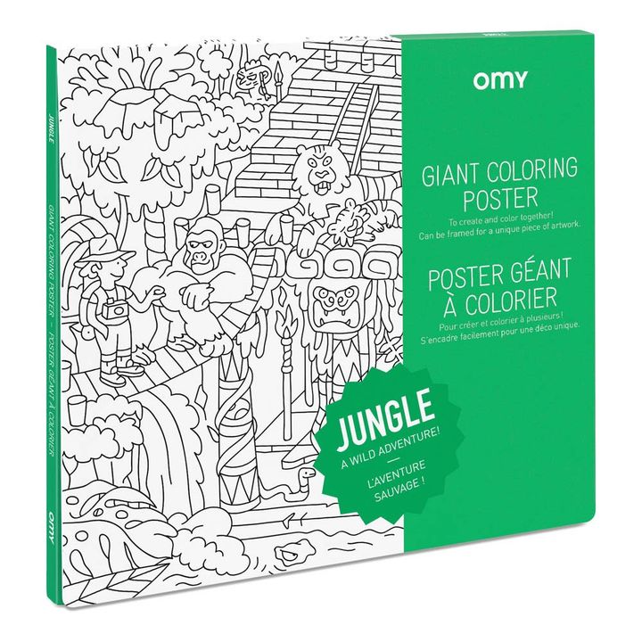 Poster gigante a colori Jungle- Immagine del prodotto n°0