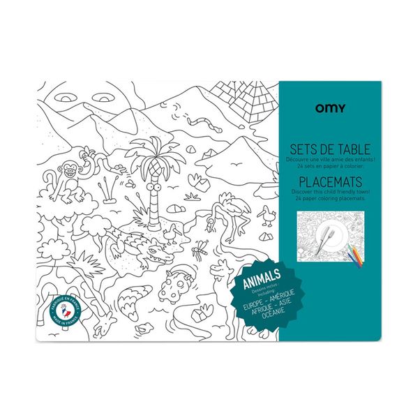 Animals Colouring Table Set-product