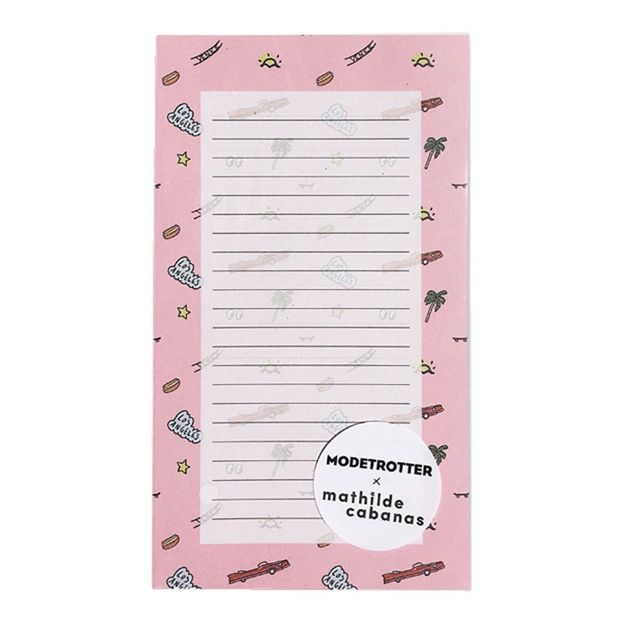 Bloc note Mathilde Cabanas x Modetrotter-product