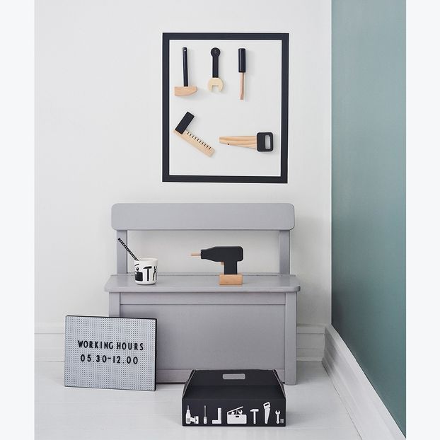 Caisse à outils en bois - Set de 6-product
