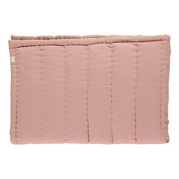 Manta acolchada bordada a mano cuadros pequeños-product
