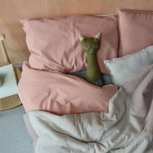 Small Checked Pillow Case-product